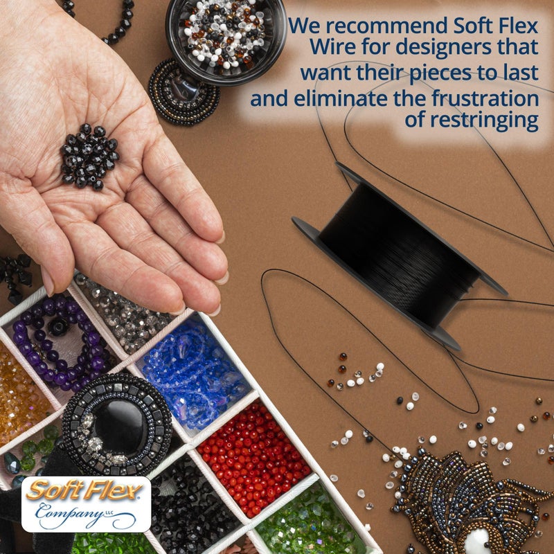 Soft Flex 21 Strand Beading Wire - Fine 0.14 Diameter - 30 Feet Design Wire - Image 2